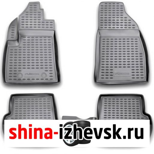 Коврик Autofamily коврик в салон полиуретановый черный для FORD Fusion 2002-/ Fiesta для FORD II 2002-2008 в Ижевске
